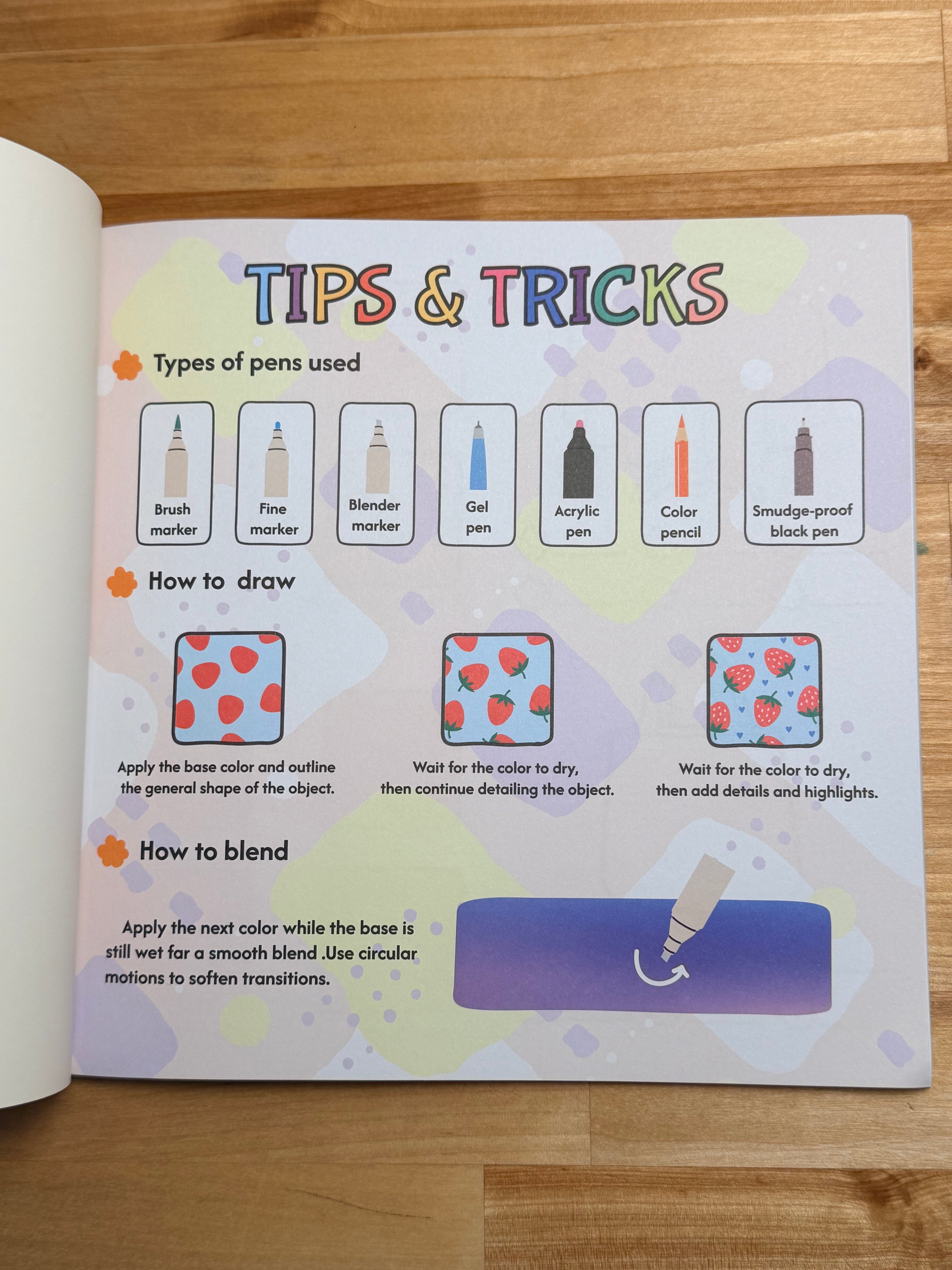 How to Draw Patterns Coloring Book