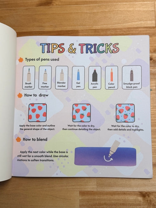 How to Draw Patterns Coloring Book