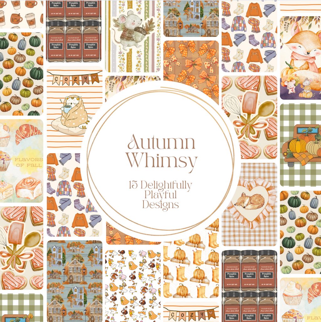 Autumn Whimsy – Single Prints